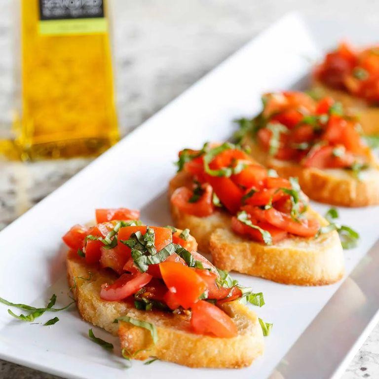 Tomato and Basil Bruschetta