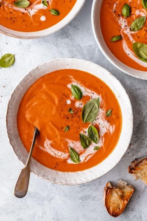 Tomato and Coconut Milk Soup