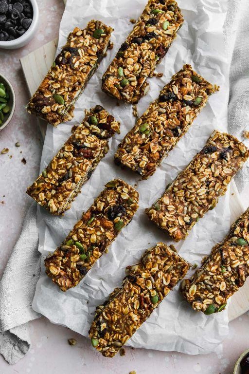 Trail Mix Energy Bars