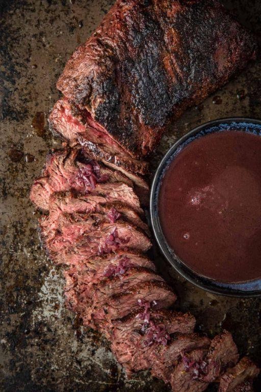 Tri Tip Roast with Red Wine Reduction