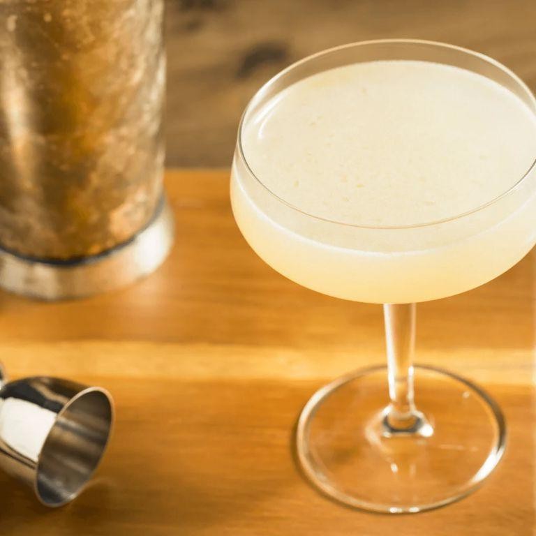 Tropical Corpse Reviver with Passionfruit