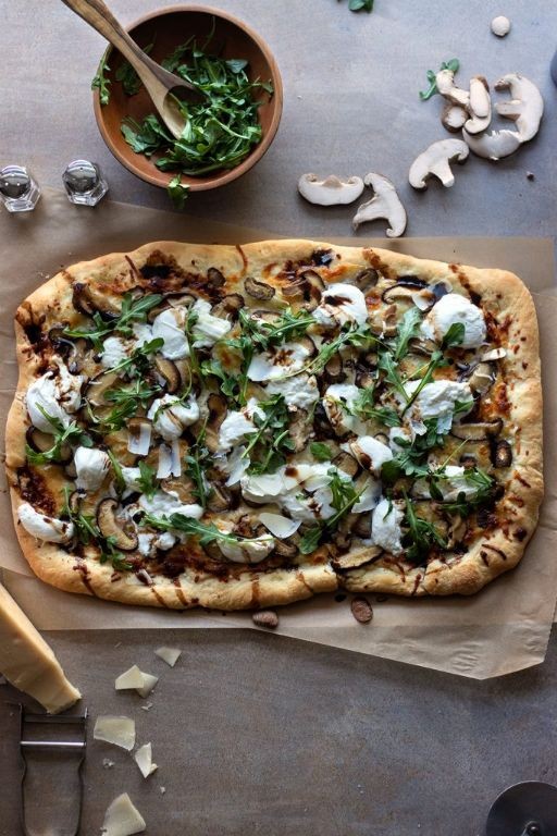 Truffle Oil and Mushroom White Pizza Dip