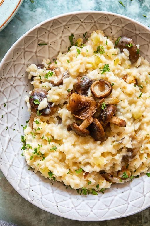 Truffle-infused Wild Mushroom Risotto