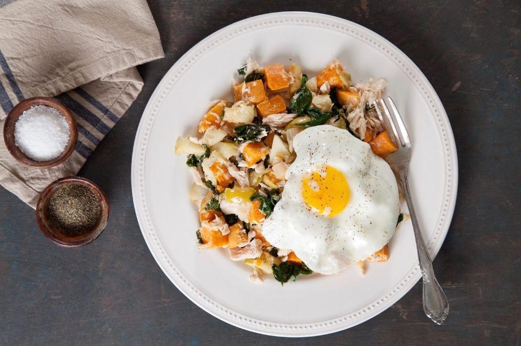 Tuna and Sweet Potato Hash