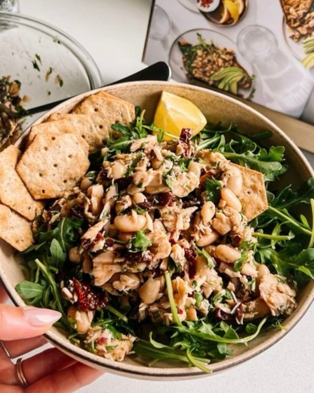 Tuna and White Bean High Protein Salad