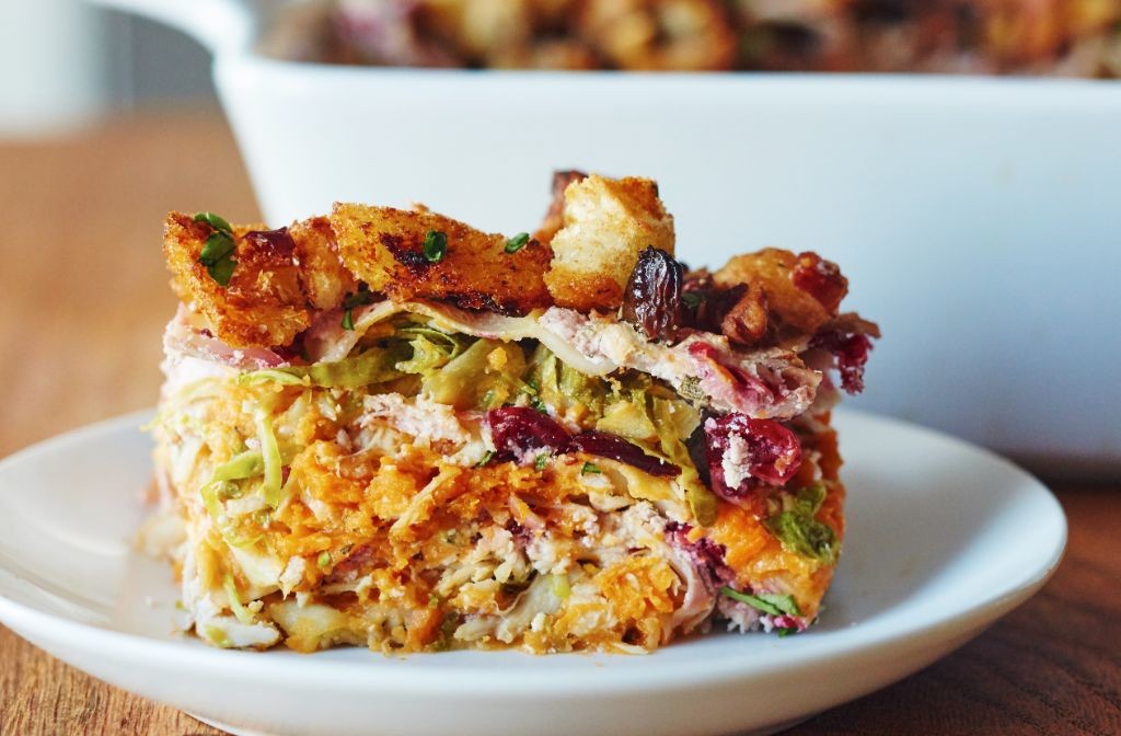 Turkey and Cranberry Lasagna for Holidays