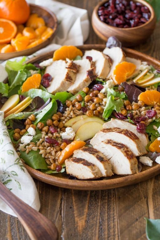 Turkey and Farro Protein-Packed Salad