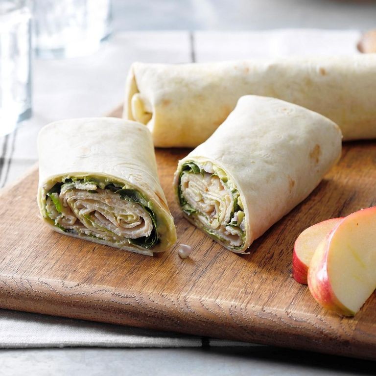 Turkey and Guacamole Wrap