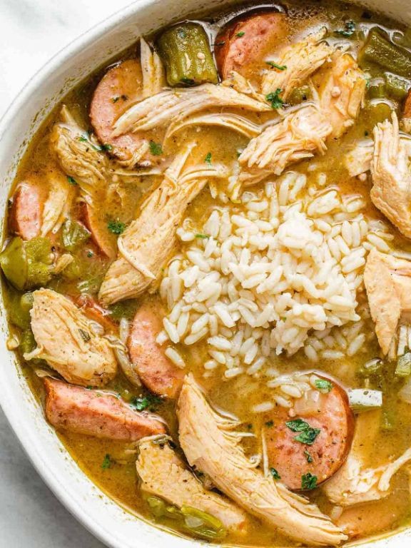 Turkey and Smoked Sausage Gumbo