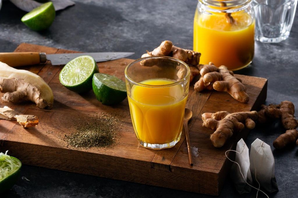 Turmeric Ginger Immunity Booster Juice