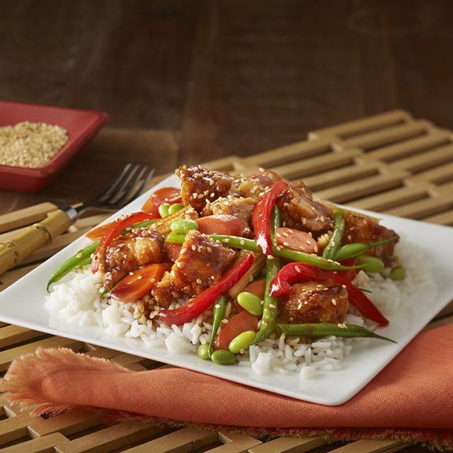 Tyson Grilled Chicken Strips Fried Rice