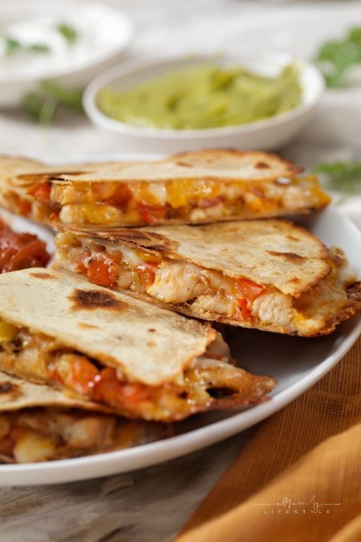 Tyson Grilled Chicken Strips Quesadillas