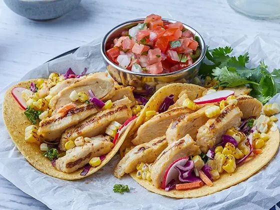 Tyson Grilled Chicken Strips Tacos