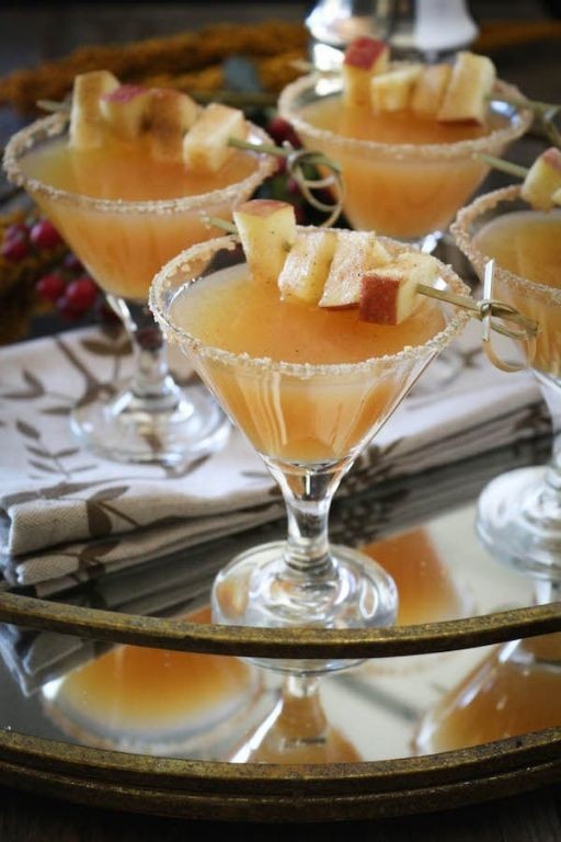 Vanilla Bean Apple Cider Martini