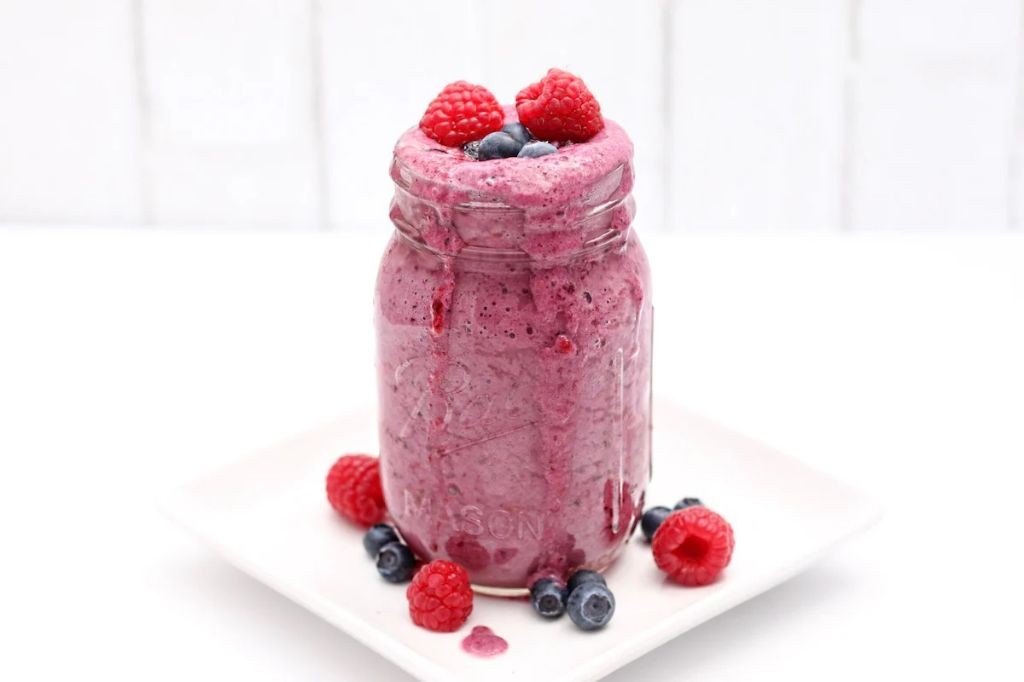 Vanilla Berry Blast Protein Shake