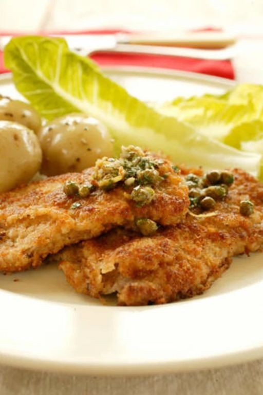 Veal Schnitzel with Capers and Parsley