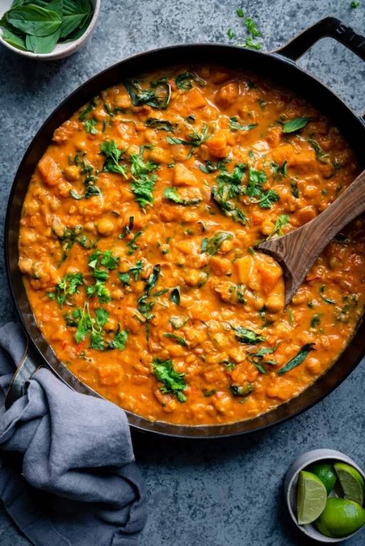 Vegan Butternut Squash Coconut Curry