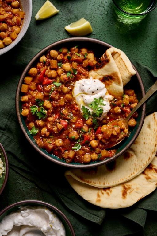 Vegan One Pot Moroccan Tagine