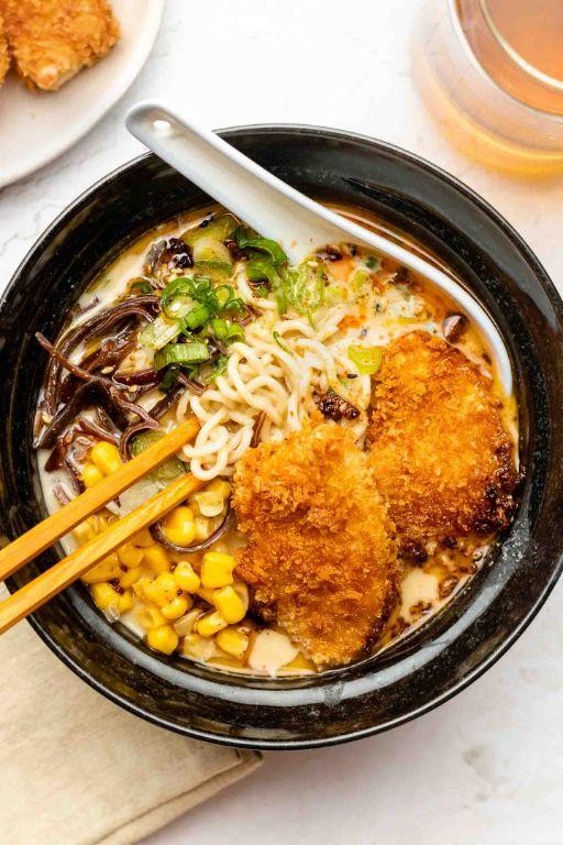 Vegan Tonkotsu-Style Ramen