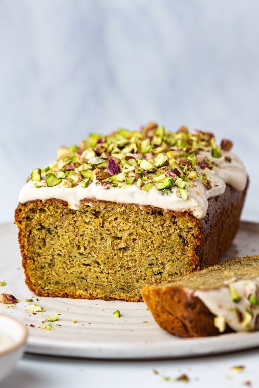 Vegan Zucchini Cake with Coconut Icing