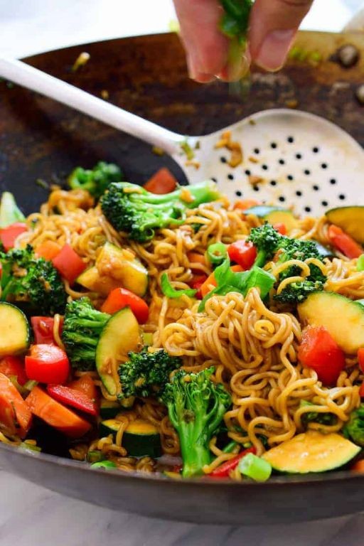 Vegetable Stir-Fry Ramen