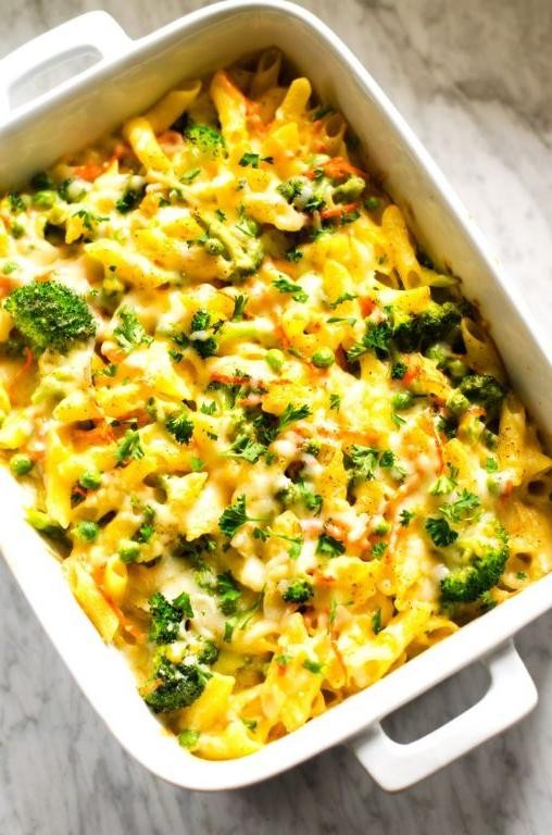 Veggie-Loaded Mac and Cheese