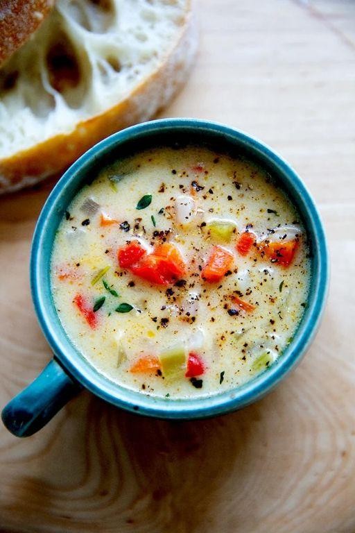 Vermont Cheddar Cheese Soup