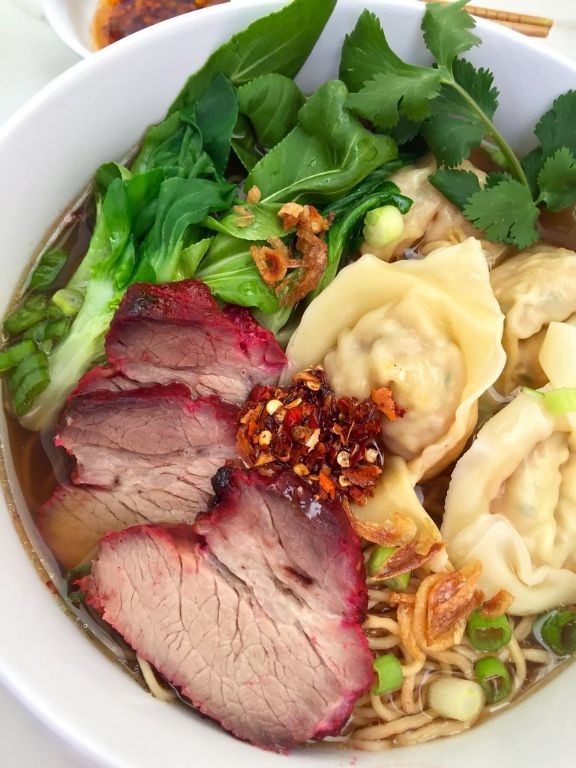 Vietnamese Egg Noodle Soup with Pork