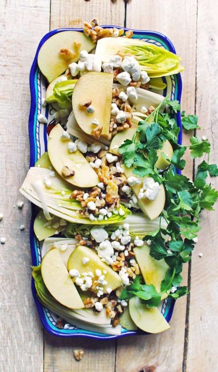 Waldorf Salad with Endive and Goat Cheese