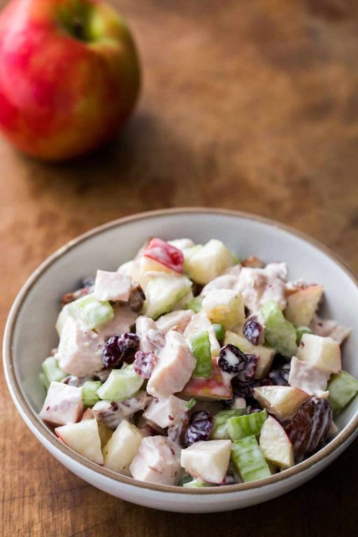 Waldorf Salad with Turkey and Dried Cherries