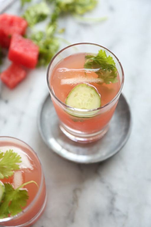Watermelon Cucumber Summer Kombucha