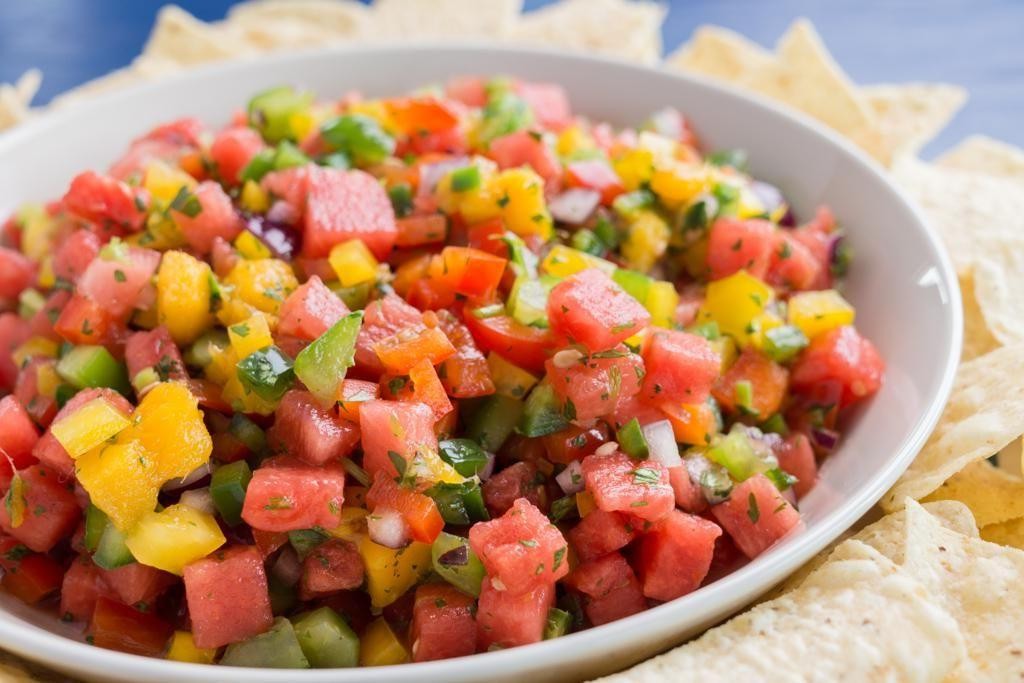 Watermelon Mango Salsa