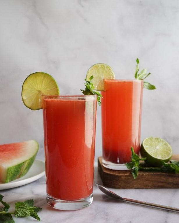 Watermelon and Lime Hydrating Juice