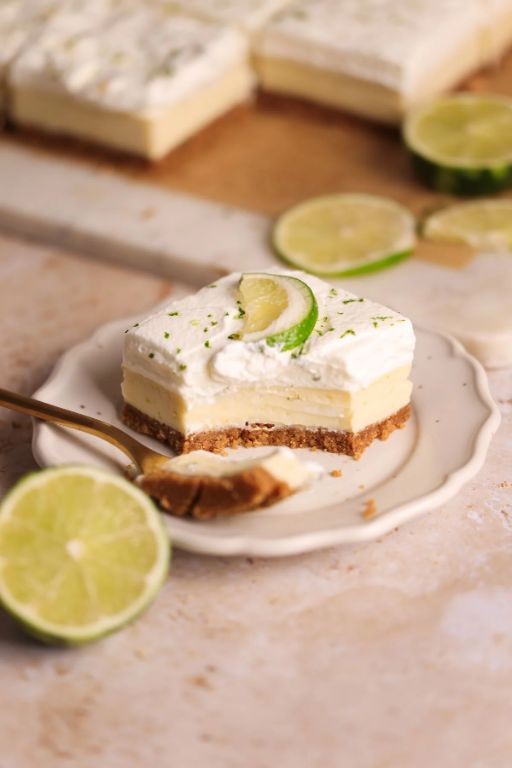 White Cake Mix Key Lime Pie Bars