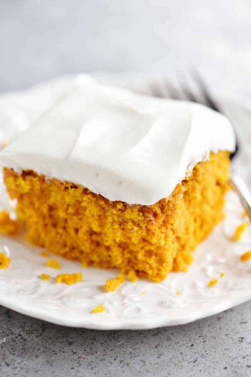 White Cake Mix Pumpkin Spice Cake