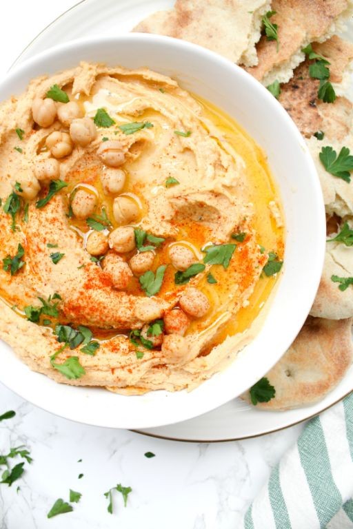 Zesty Chickpea Flour Hummus