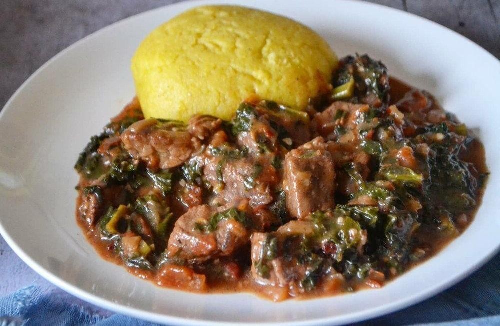 Zimbabwean Beef and Pumpkin Stew