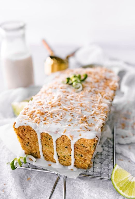 Zucchini Coconut Lime Cake