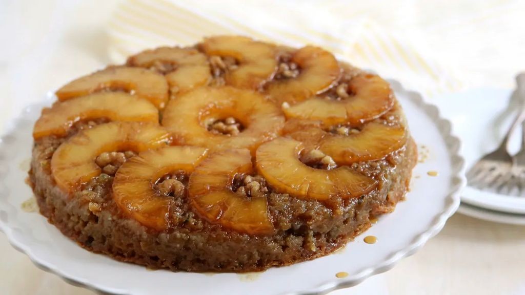Zucchini Pineapple Upside-Down Cake