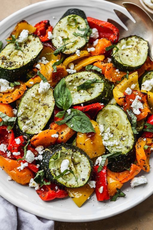 Zucchini and Bell Pepper Medley