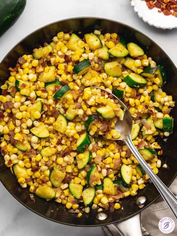 Zucchini and Corn Saute