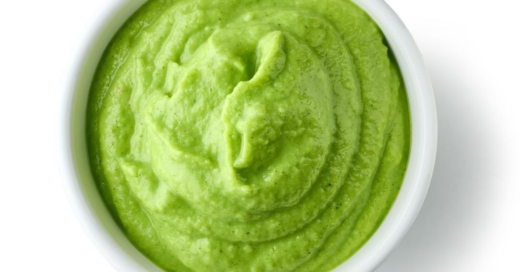 Zucchini and Pea Puree