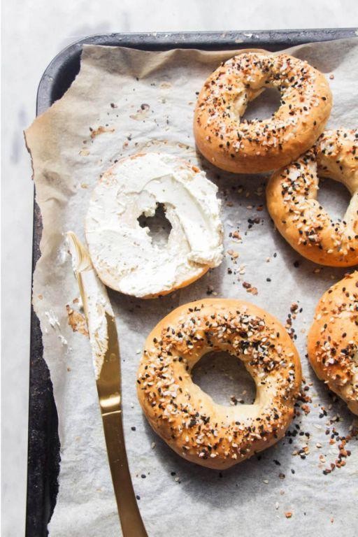 2 Ingredient Dough Bagels