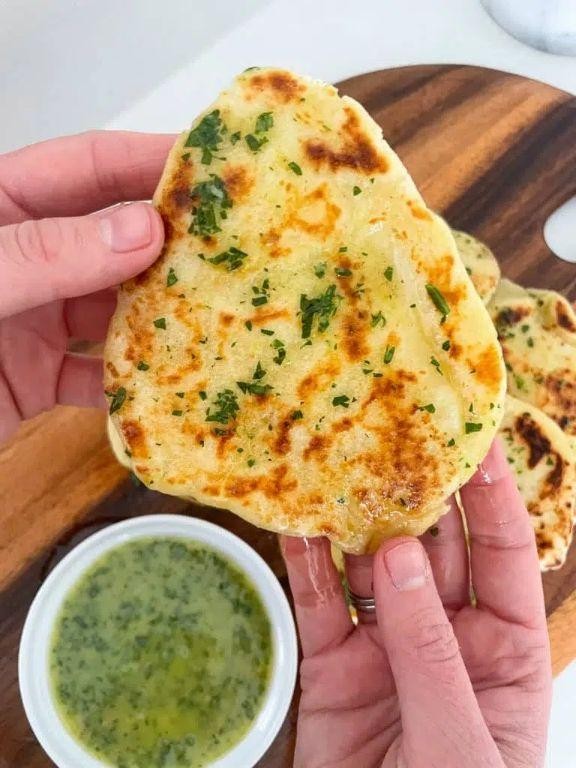 2 Ingredient Dough Flatbread