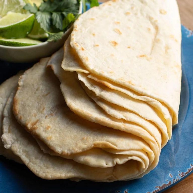 2 Ingredient Dough Tortillas