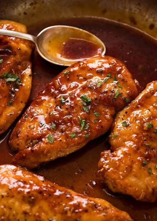 3-Ingredient Honey Garlic Chicken Breast