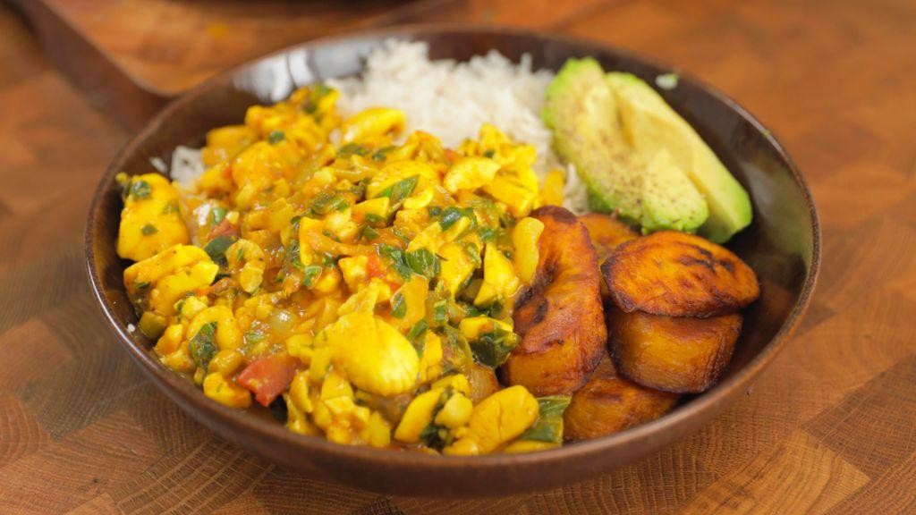 Ackee and Chickpea Curry