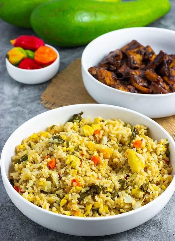 Ackee and Coconut Rice