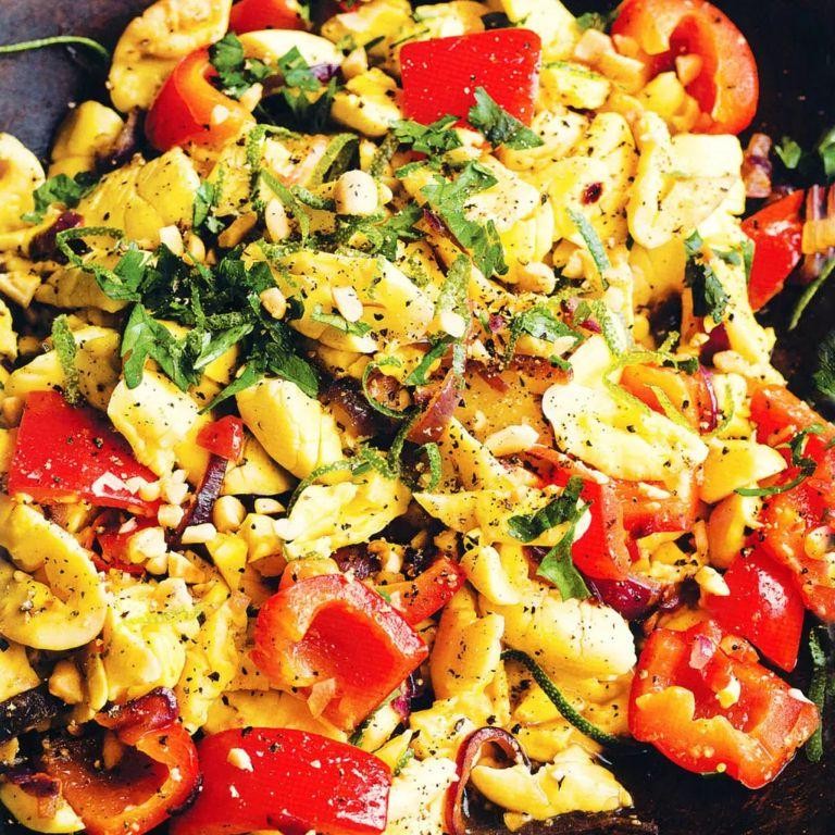 Ackee and Vegetable Stir-Fry