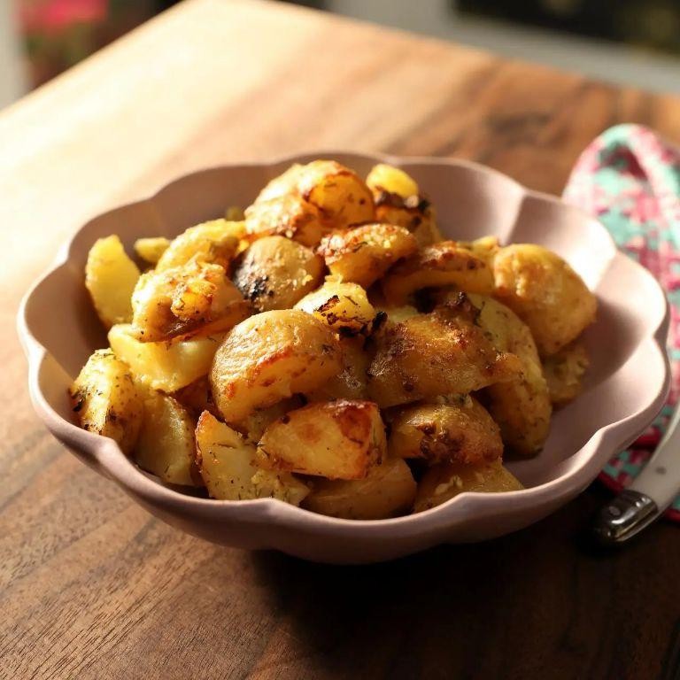Air Fryer Potato Salad Bites